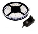 Ver imagem 1 de Fita Led 3528 Branco Frio 6500k 300 Led 4.8w / Metro com Silicone Rolo 5 Metros 12v + Fonte 2.5ap