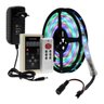 Kit Fita LED 6803 Digital RGB 328 Funções Silicone IP67 Prova D'água 12V Controle + Fonte 2.5A - 1