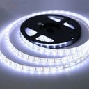 Ver imagem 2 de Kit Fita Led 3528 Branco Frio 6500k sem Silicone Rolo 5 Metros 12v + Fonte 2.5ap