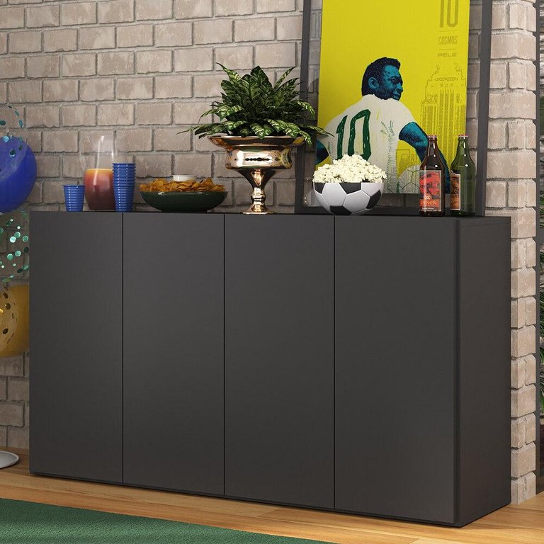 Aparador Buffet 4 portas Alemanha Multimóveis BR3555