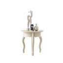 Ver imagem 1 de Conjunto De Mesa Lateral E Apoio Duquesa Off White