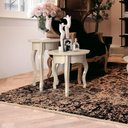 Ver imagem 2 de Conjunto De Mesa Lateral E Apoio Duquesa Off White
