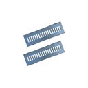 Ver imagem 1 de Kit 2 Ralo Grelha Linear e Caixilho Aço Galvanizado 15x50cm