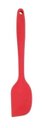 Ver imagem 4 de Kit 5 Utensílios De Silicone Colher Vazada Raspador Concha Espatula - Vermelho