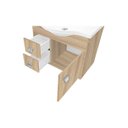 Ver imagem 3 de Conjunto para Banheiro Crystal Suspenso - Fabribam Gabinetes