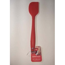 Kit 4 Utensílios De Silicone Colher Espátula Raspadora Concha - Preto - 5