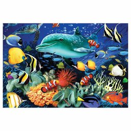 Quebra-cabeça - Puzzle - 150 Peças - Amigos do Mar - Grow - 2