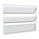 Ver imagem 2 de Janela Basculante sem Grade Riobras Alumínio 60x80cm