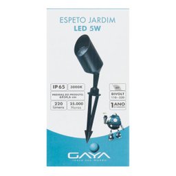 Espeto de Jardim 5W - 3000K - 6