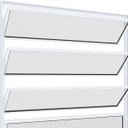 Ver imagem 3 de Janela Basculante sem Grade Riobras Alumínio 80x80cm Branco