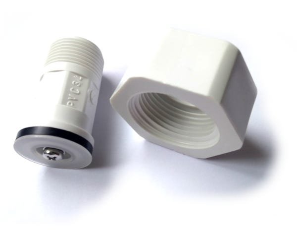 Bloqueador De Ar 10PÇS Kit 3/4" Tubete Porca Hidrometro - 3