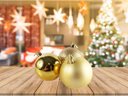 Ver imagem 3 de Kit 48 Bolas Natal Mista Gliter, Fosca e Lisa Dourada 5cm - Rio Master