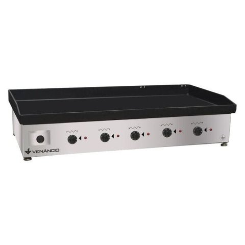 Chapa Elétrica em Inox 120 cm Venâncio CE120 220V