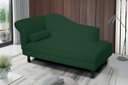 Ver imagem 2 de Recamier Divã Dubai 140 cm Braço Direito Verde Escuro