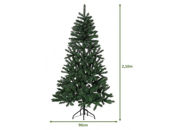 Árvore de Natal Pinheiro Premium Plus 900 Galhos 2,10m - Riomaster - 3