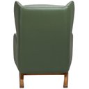 Ver mais imagens de Poltrona de Amamentação Balanço Base Nina Liz D02 Couríssimo Tramado Verde C-296 C-120 - Lyam Decor