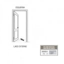 Ver imagem 4 de Porta de Aço Duraplac 215x85cm Batente de Aço 12cm Riobras