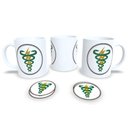 Ver imagem 1 de Minha Profissão, Meu Orgulho Canecas Simbolos Das Profissões Fisioterapia