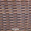 Ver imagem 5 de Jogo 4 Cadeiras Emily e Mesa Garden em Alumínio para Área, Piscina, Jardim Trama