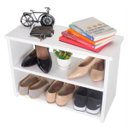 Ver imagem 2 de Sapateira Matte Branco Em Mdf