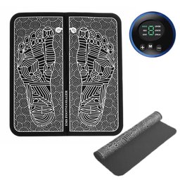 Tapete Massageador Eletrico De Pes Pernas Relaxante Muscular Reflexogia Alivia Dores Tensao Estresse - 1