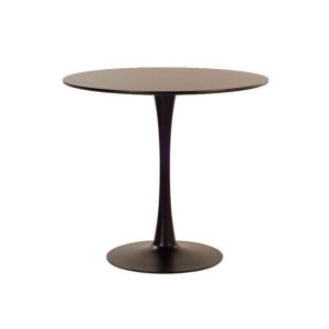 Mesa de Jantar Redonda Tulipa - Saarinen - 80cm - Preto