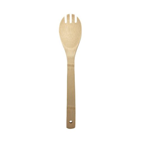Garfo Vazada de Bambu Mozcada 30cm Orgânica Multiuso