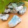 Pedra Larimar Cristal Natural - 3