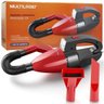Kit Aspirador De Pó Automotivo 12V Vermelho Multilaser + Tornador - 5