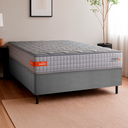 Ver imagem 2 de Cama Box Casal King Espuma Softgel Power 193x203x60cm
