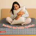 Ver imagem 7 de Cama Box Casal King Espuma Softgel Power 193x203x60cm