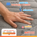 Ver imagem 5 de Cama Box Casal King Espuma Softgel Power 193x203x60cm