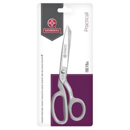 Tesoura Forjada Costura Industrial Cinza 1470-8" Mundial - 2