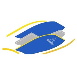 PRANCHA BODYBOARD GRANDE 1M AZUL - 3
