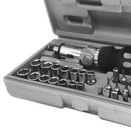 Jogo De Bits Fenda E Soquetes E Serrote 42 Peças - 4