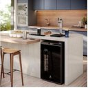 Ver imagem 2 de Cervejeira Home Bar Electrolux Frost Free com Torre de Chopp e Porta de Vidro 100l Eb10c Preto 110v