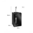 Ver imagem 3 de Cervejeira Home Bar Electrolux Frost Free com Torre de Chopp e Porta de Vidro 100l Eb10c Preto 110v