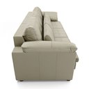 Ver imagem 7 de Sofá Retrátil Elétrico Sala de Estar Nolan Bipartido 257cm Conforto Premium em Couro OffWhite G58 - 