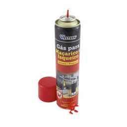 CARTUCHO GAS MAÇARICO E ISQUEIRO 300ML BICO FINO - 1