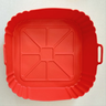Cesto para Air Fryer Lavavel Quadrada Silicone Vermelho 21cm. Unyhome - 2