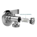 Ver imagem 1 de Torneira Esfera Metal Filtro Maquina Lavar 1/2 X 3/4 Blukit