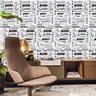 Papel De Parede Casual Mensagem Fé Gratidão... 310x58cm - 2