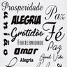 Papel De Parede Casual Mensagem Fé Gratidão... 310x58cm - 4