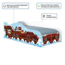 Ver imagem 2 de Cama Carro Barco Pirata Kids Infantil
