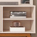 Ver imagem 3 de Home Estante Acai 1.4 Off White - Moveis Jb