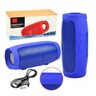 Caixa de Som Charge 3 Bluetooth USB Azul - 1
