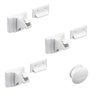 Kit 3 Fecho Magnético Safe Fix Invisivel 1 Puxador para Portas Hafele 253.50.020 235.50.020 - 2