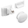 Kit 3 Fecho Magnético Safe Fix Invisivel 1 Puxador para Portas Hafele 253.50.020 235.50.020 - 1