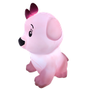 Ver imagem 2 de Luminária Cachorrinha Super Cute Rosa