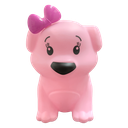 Ver imagem 1 de Luminária Cachorrinha Super Cute Rosa